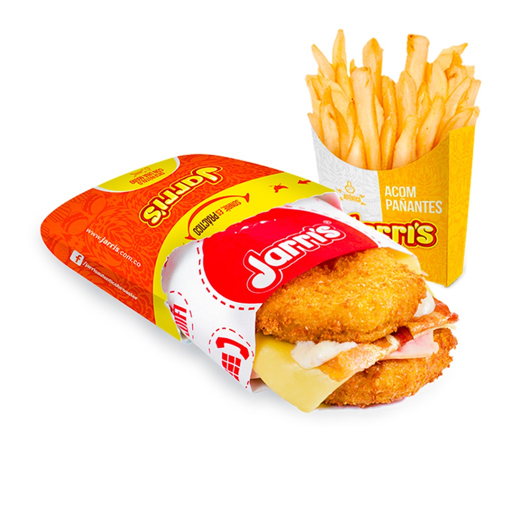 Chiken Crunch con papa francesa - Jarris