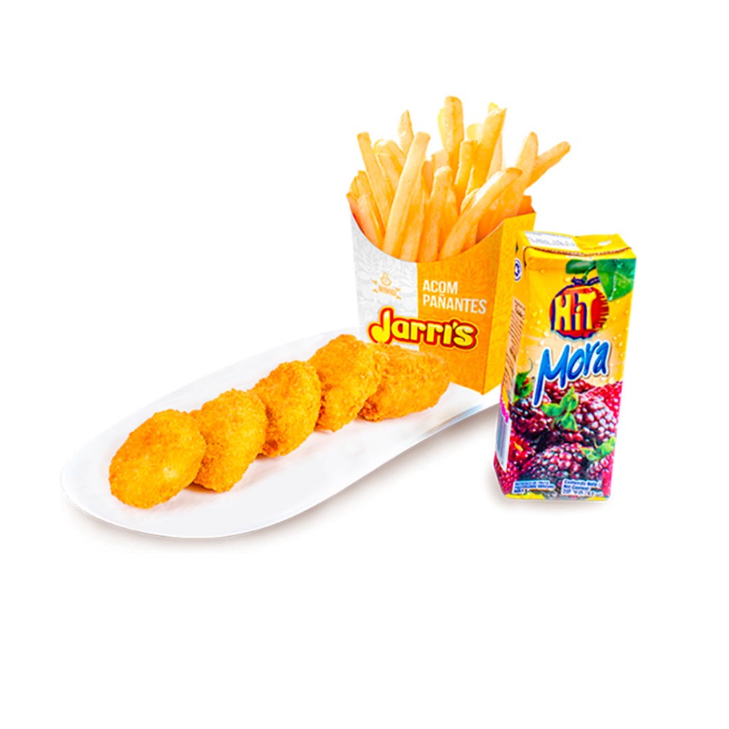 Men&uacute; Infantil Croquetas - Jarris